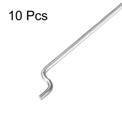 uxcell 1mm x 400mm (15.7 Inch) Steel Z Pull/Push Rods Parts for RC Airplane Plane Boat Rep - Image 3