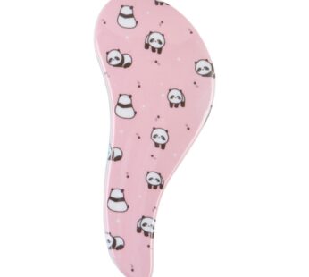 Cala Tanglefree Detangling Hairbrush, Panda Emoji’s, Pink