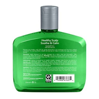 Neutrogena Soothing & Calming Healthy Scalp Shampoo to Moisturize Dry Scalp & Hair, with T - Image 11