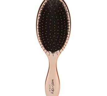 Cala Wet-n-dry metallic rose gold hair brush