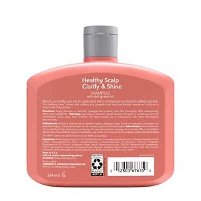 Neutrogena Exfoliating Healthy Scalp Clarify & Shine Shampoo for Oily Hair and Scalp, Anti - Image 12