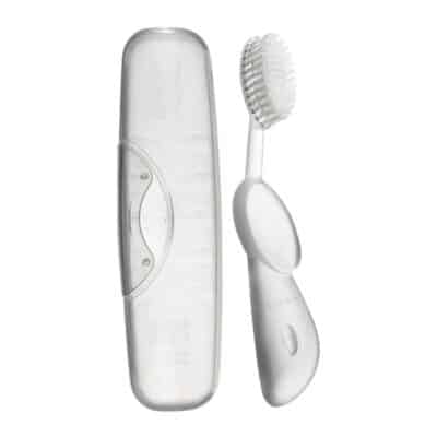 RADIUS Toothbrush Big Brush with Replaceable Brush Head BPA Free ADA Accepted - Right Hand