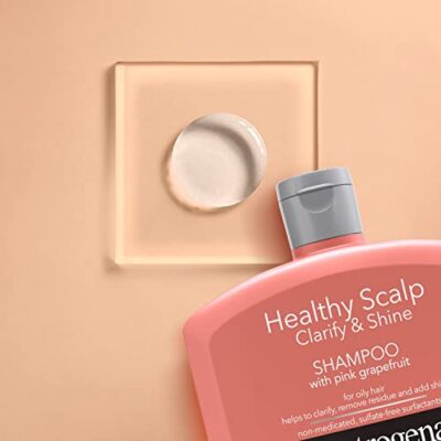 Neutrogena Exfoliating Healthy Scalp Clarify & Shine Shampoo for Oily Hair and Scalp, Anti - Image 8