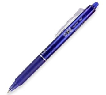 Pilot FriXion Clicker Retractable Erasable Gel Pens, Fine Point, Blue Ink (24)