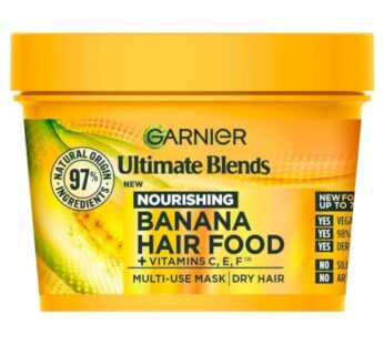 Garnier Ultimate Blends Hair Food Banana 3-in-1 Dry Hair Mask Treatment 390ml