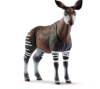 Schleich Wild Life, Animal Figurine, Animal Toys for Boys and Girls 3-8 Years Old, Okapi,