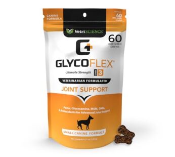 VetriScience Glycoflex 3 Clinically Proven Hip and Joint Support Supplement for Small Dogs