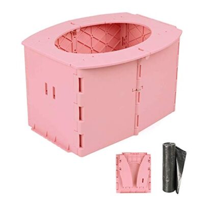 ymmsuuie Travel Potty for Kids, Reusable Portable Folding Potty for Toddler, Travel Foldab