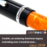 Conklin Duragraph Fountain Pen - Broad Nib Fountain Pen, Orange Nights - A Luxury Pen for - Image 7