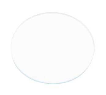 Salmue 5pcs 37MM Round Flat Watch Crystal Lens Glass Replacement Parts for Watchmaker Repa