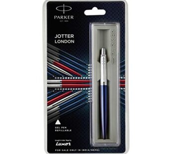 Parker Jotter London Steel Ball Pen Blue