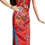 Barbie Signature Lunar New Year Doll (12-inch Brunette) Wearing Red Satin Cheongsam Dress