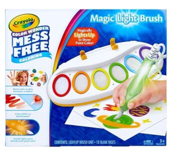 Crayola Color Wonder Magic Light Brush, Mess Free Painting, Gift for Kids, 3, 4, 5, 6
