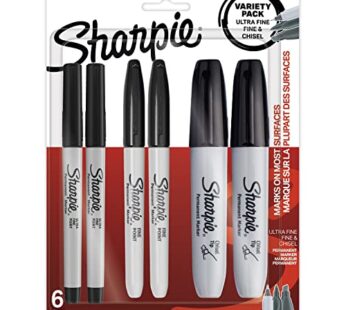 SHARPIE Permanent Markers Variety Pack, Featuring Fine, Ultra-Fine, and Chisel-Point Marke