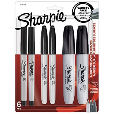 SHARPIE Permanent Markers Variety Pack, Featuring Fine, Ultra-Fine, and Chisel-Point Marke