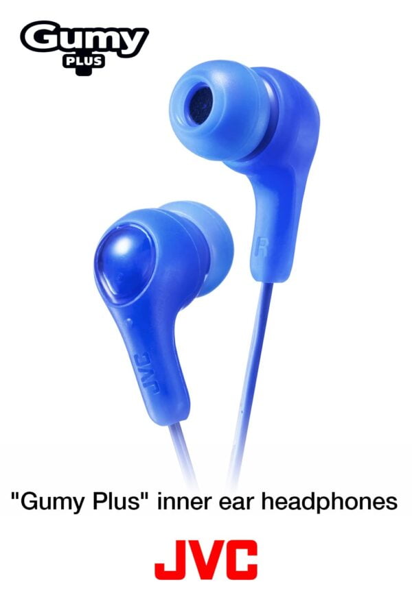 JVC Gumy in Ear Earbud Headphones, Powerful Sound, Comfortable and Secure Fit, Silicone Ea - Image 2