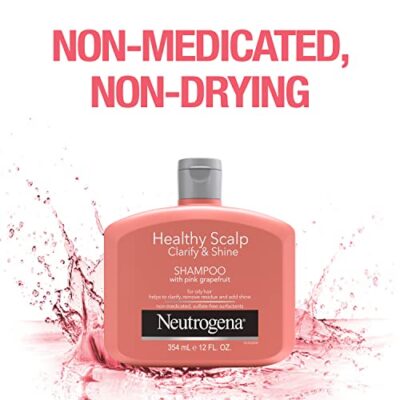 Neutrogena Exfoliating Healthy Scalp Clarify & Shine Shampoo for Oily Hair and Scalp, Anti - Image 7