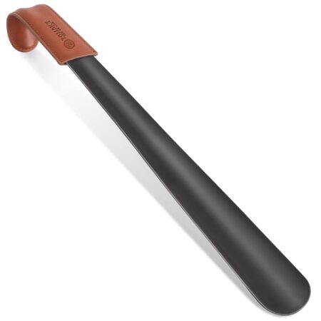 ZOMAKE Shoe Horn Long Handle for Seniors,Metal Long Shoehorn for Boots,16.5" Extra Long Sh