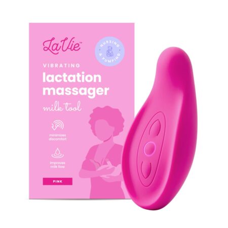 LaVie Lactation Massager for Breastfeeding, Nursing, Pumping, Better Milk Flow, Reduced Di