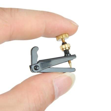 TIMESETL 4Pack Violin Fine Tuners for 4/4-3/4 Violin Metal String Adjuster Nickel Plated A - Image 2