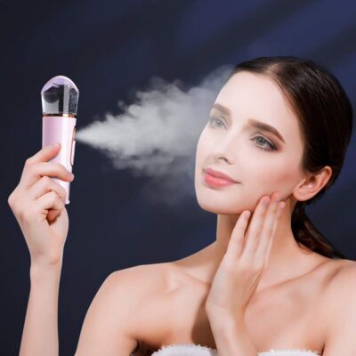 Nano Facial Mister with Skin Analyzer Moisture Tester, FANTEXY Portable Mini Cool Face Mis - Image 2