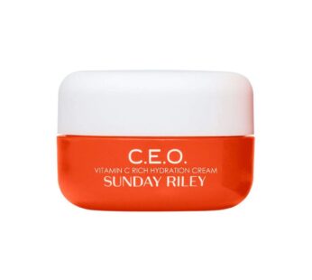 Sunday Riley C.E.O. Vitamin C Rich Hydration Cream Face Moisturizer