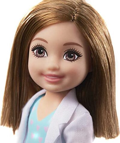 Barbie Doll & Playset with Brunette Chelsea Can Be Doctor Doll & Accessories Including Cli - Image 3