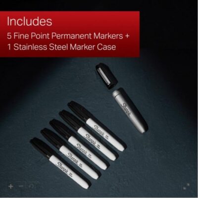 SHARPIE Permanent Markers Variety Pack, Featuring Fine, Ultra-Fine, and Chisel-Point Marke - Image 7