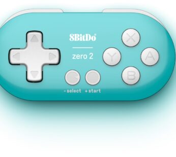 8Bitdo Zero 2 Bluetooth Gamepad Keychain Sized Mini Controller for Switch, Windows, Androi