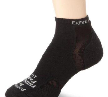 Thorlos Experia  Thin Padded Running Ankle Sock Black XS