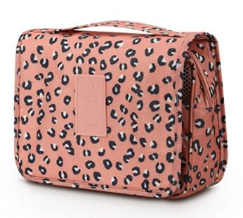 Mossio Hanging Toiletry Bag – Large Cosmetic Makeup Travel Organizer for Men & Women with