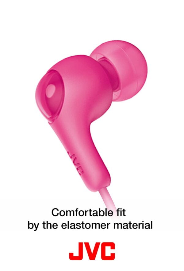 JVC Gumy in Ear Earbud Headphones, Powerful Sound, Comfortable and Secure Fit, Silicone Ea - Image 5
