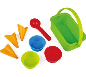 Hape Ice Cream Shop Sand and Beach Toy Set Toys, Multicolor , Bold