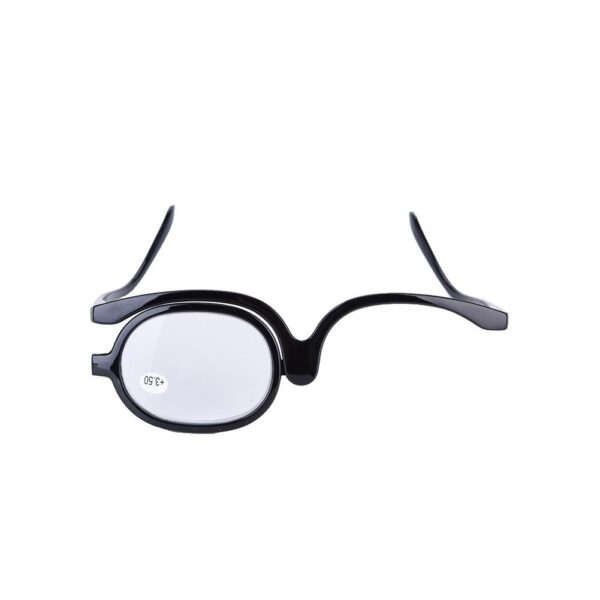 Make up Eyeglasses, Eye Makeup Glasses Single Lens Rotating Glasses Women Makeup Essential