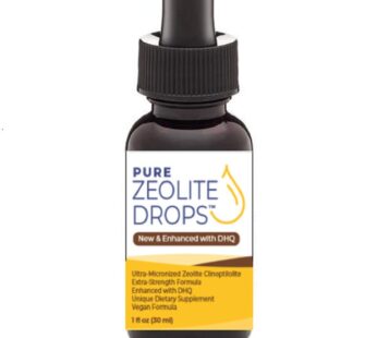 Pure Zeolite Drops 1 oz Bottle Fulvic and Humic Acid Immune Gut Support Easy to Take 100%