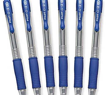Pilot G2 Retractable Premium Gel Ink Roller Ball Pens Ultra Fine (.38) Blue, Americas #1 S
