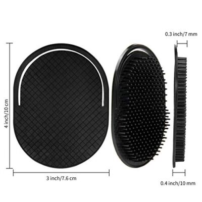 Rolybag 6Pcs Shampoo Pocket Comb Massage Hair Comb Pocket Palm Brush Comb Portable Hair Co - Image 2