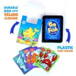 Continuum Games Go Fish Classic Card Game Fun for Children Age 3 and Up, Blue - Image 2