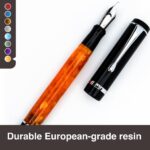 Conklin Duragraph Fountain Pen - Broad Nib Fountain Pen, Orange Nights - A Luxury Pen for - Image 2