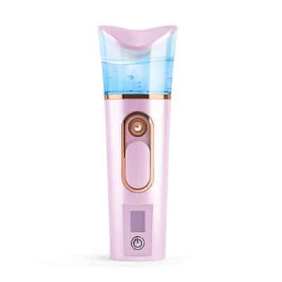 Nano Facial Mister with Skin Analyzer Moisture Tester, FANTEXY Portable Mini Cool Face Mis