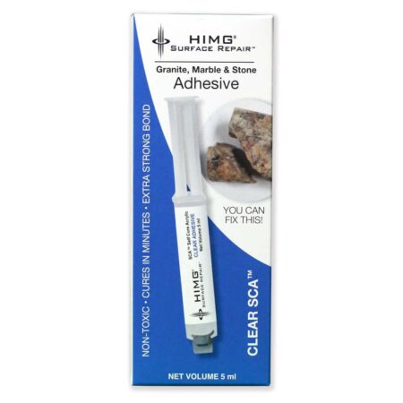 Adhesive - Clear 2 part Self Curing Acrylic (SCA) for Granite, Cultured Marble, stone, cer