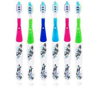 Oral-B Battery Powered Kid Toothbrush for Children 6+ Years Old, CrossAction Pro Health fo