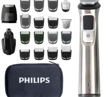 Philips Norelco Multigroom Men’s Beard Grooming Kit with Trimmer for Head Body, Face -Stai