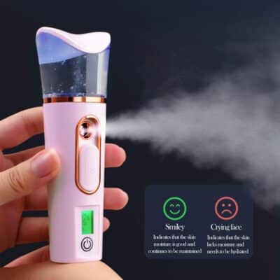 Nano Facial Mister with Skin Analyzer Moisture Tester, FANTEXY Portable Mini Cool Face Mis - Image 4