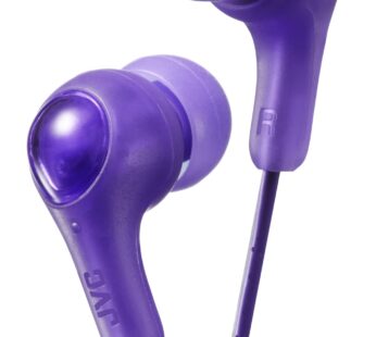 JVC Gumy in Ear Earbud Headphones, Powerful Sound, Comfortable and Secure Fit, Silicone Ea