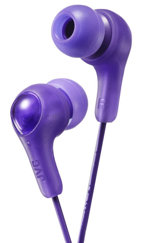 JVC Gumy in Ear Earbud Headphones, Powerful Sound, Comfortable and Secure Fit, Silicone Ea