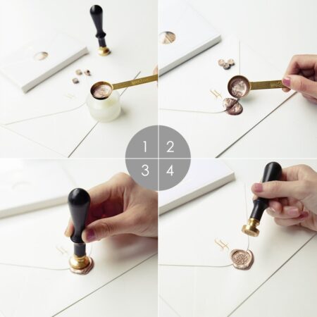 UNIQOOO 180 Pcs Metallic Antique Gold Box Sealing Wax Beads Nuggets for Wax Seal Stamp, Gr - Image 5