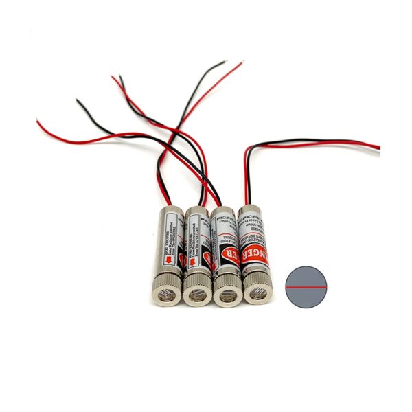 650nm red line laser module,Industrial Laser Group Module adjustable focal length line cro