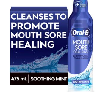 Oral-B Mouth Sore Mouthwash Special Care Oral Rinse, 475 mL (16 fl oz)