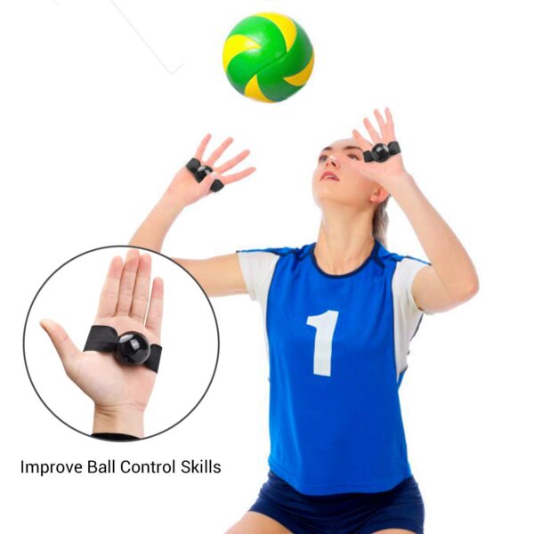TOBWOLF Volleyball Training Equipment Aid, Elastic Self-Training Volleyball Resistance Ban - Image 5
